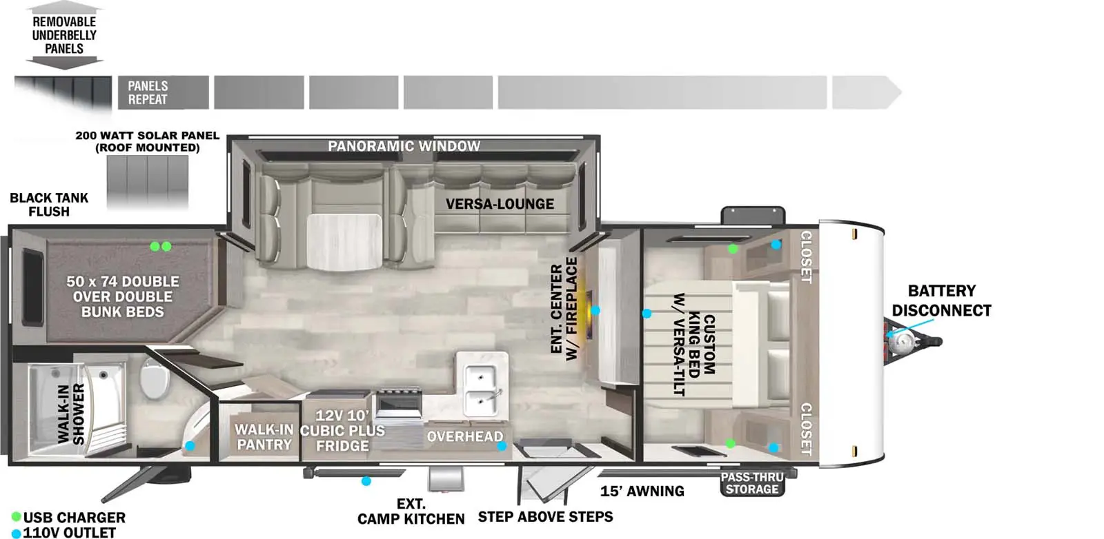 263BHXL Floorplan Image